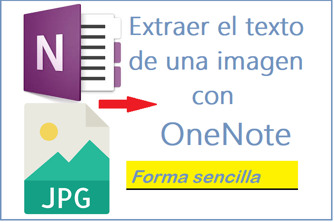 copiar texto de imágenes con OneNote